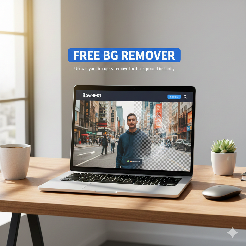 iLoveIMG를 활용한 무료 누끼 따기 및 배경 제거 완벽 가이드 메인 이미지