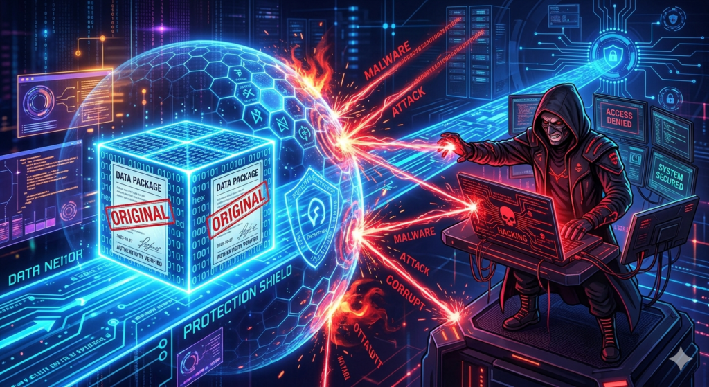 네트워크 전송 중 데이터 위변조를 차단하는 HTTPS의 무결성 보장 기능