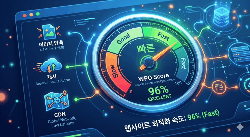 웹페이지 로딩 속도 향상을 위한 성능 최적화 개념